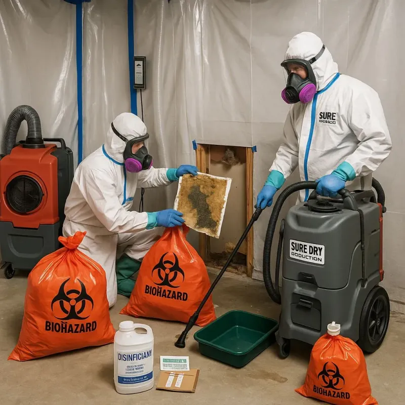 Contaminated Water Handling Protocols process in Waterman, IL